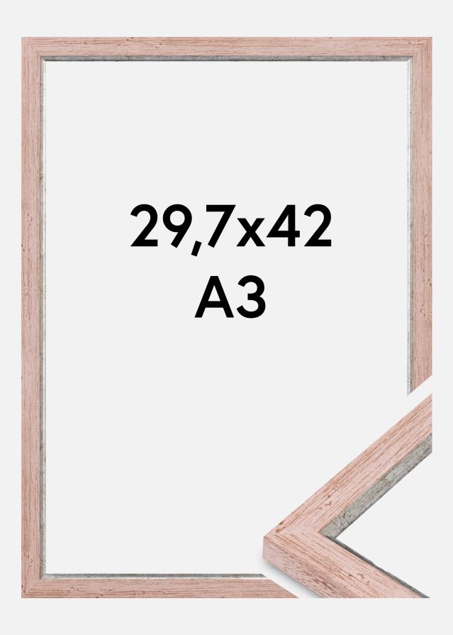 Cadre Whitby Verre Acrylique Rouge 29,7x42 cm (A3)