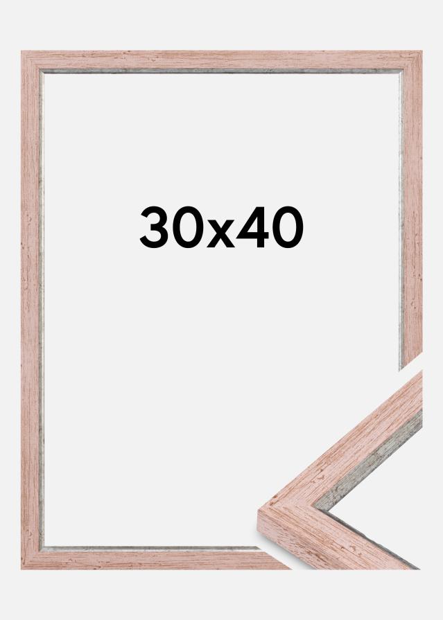 Cadre Whitby Verre Acrylique Rouge 30x40 cm