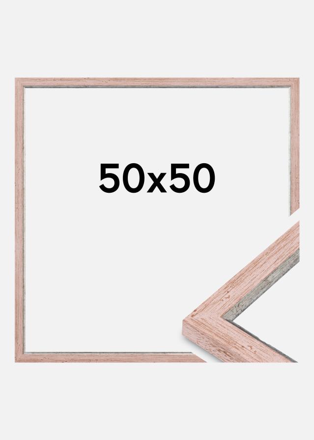 Cadre Whitby Verre Acrylique Rouge 50x50 cm