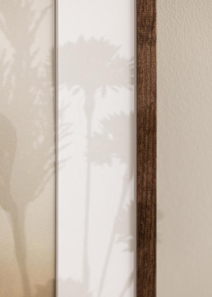 Cadre Valbo Verre Acrylique Noyer 30x40 cm