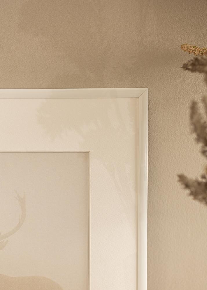 Kader New Lifestyle wäiss 10x18 cm - Passe-partout wäiss 8x10 cm