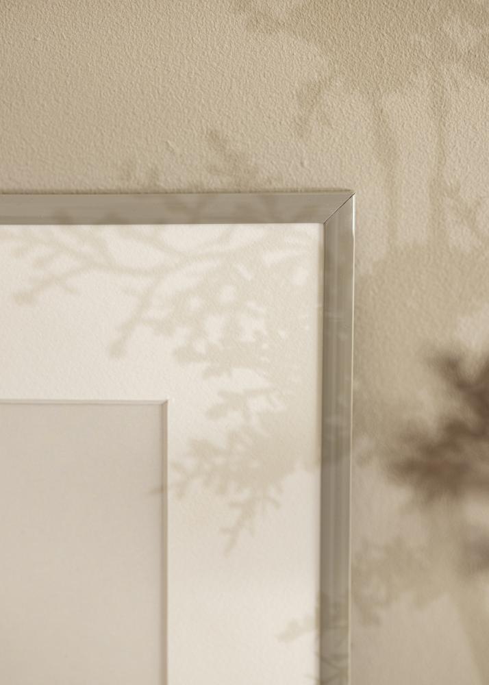 Kader New Lifestyle Äerd gro 20x30 cm - Passe-partout wäiss 15x21 cm