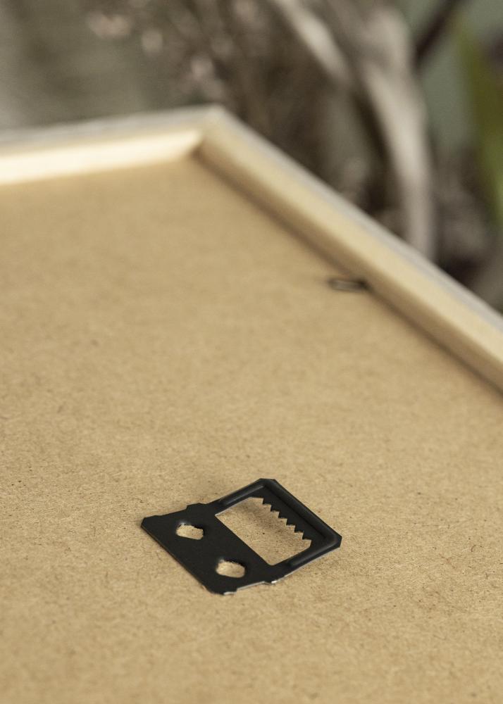 Kader Stilren eich hellgrau 40x50 cm - Passe-partout wäiss 12x15 inches