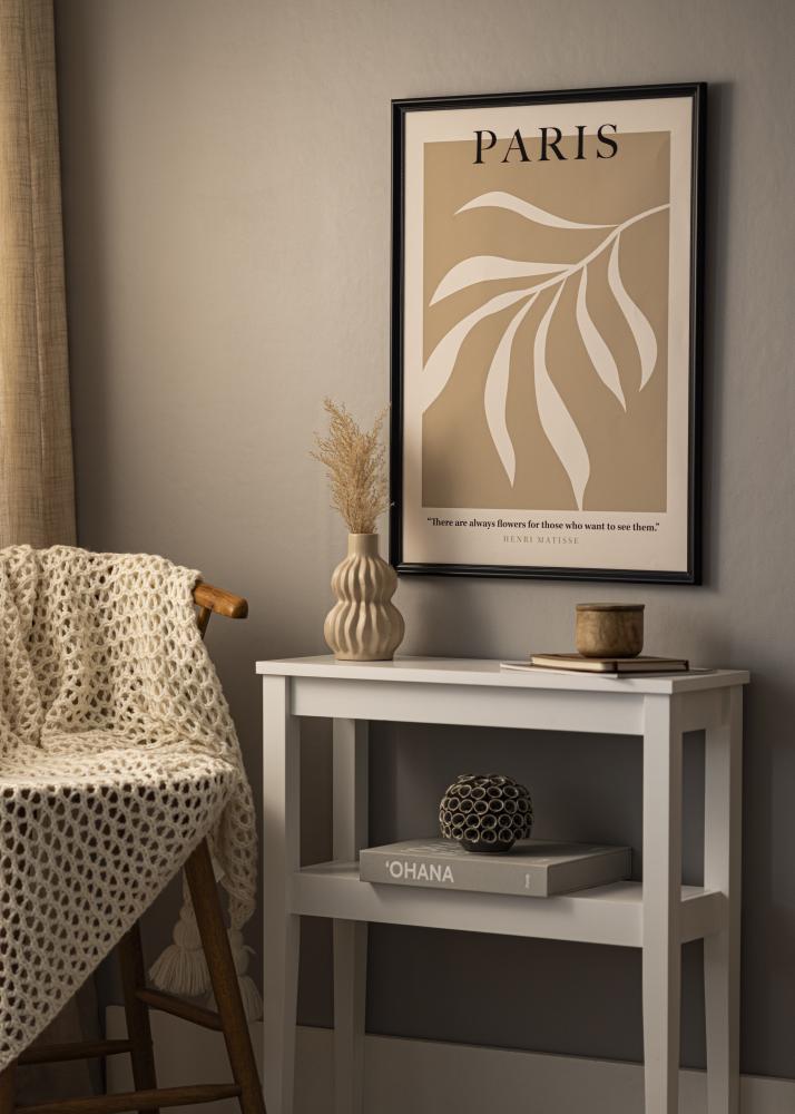 Kader Gala schwaarz 13x18 cm - Passe-partout wäiss B7 88x125 mm