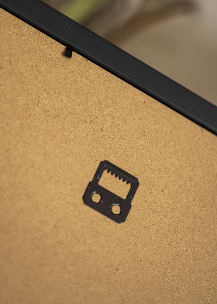 Kader Gala Sëlwer 50x70 cm - Passe-partout wäiss 39x60 cm