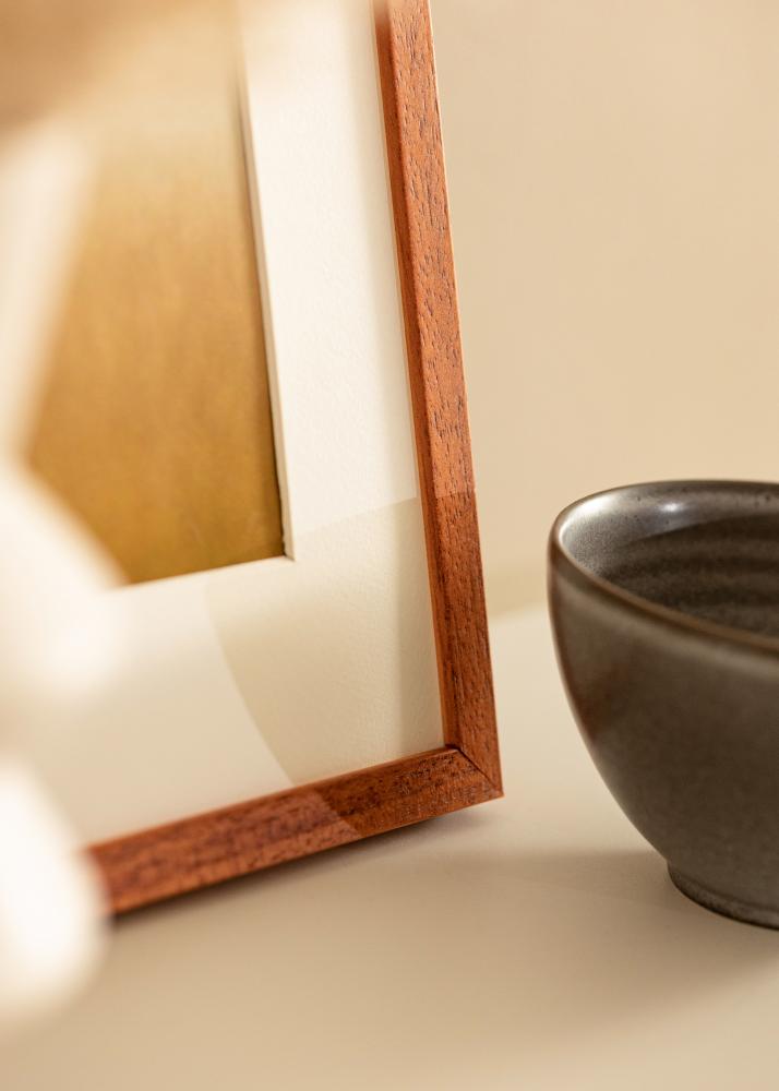 Kader Ares Kiischt 50x70 cm - Passe-partout wäiss 16x23 inches