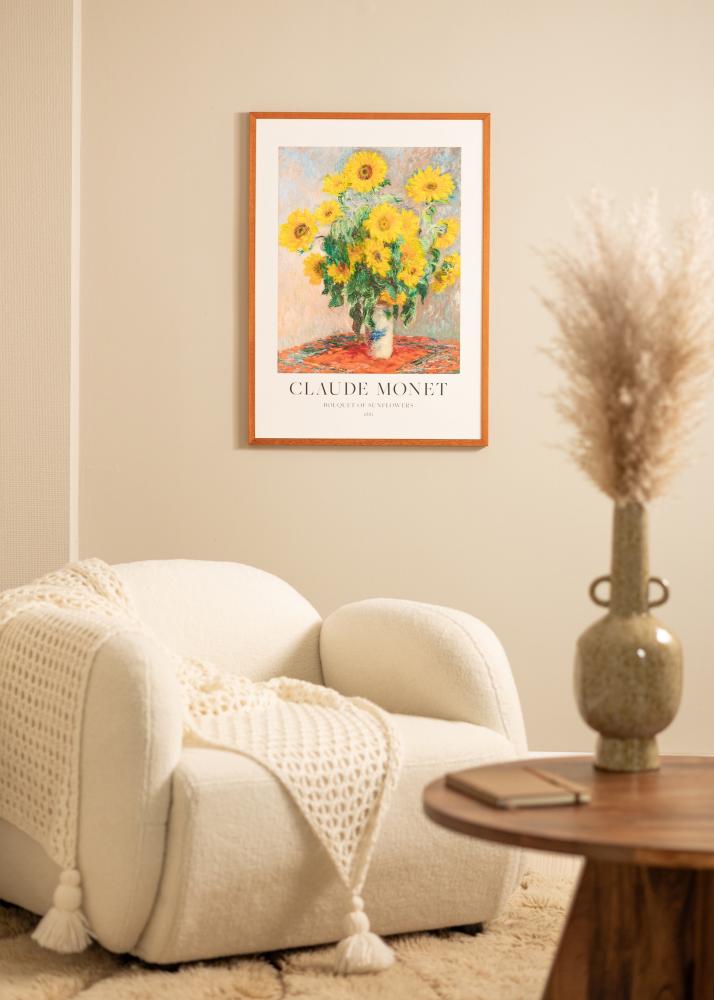 Kader Ares Kiischt 50x70 cm - Passe-partout wäiss 16x23 inches