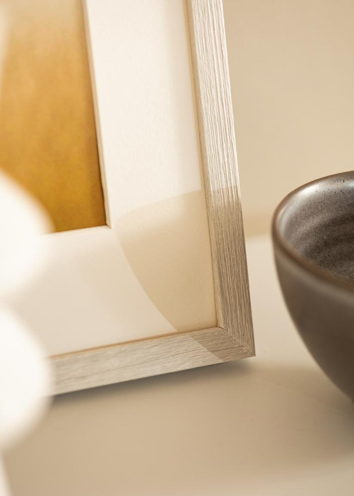 Kader Ares eich Wäiss 40x50 cm - Passe-partout wäiss 12x15 inches