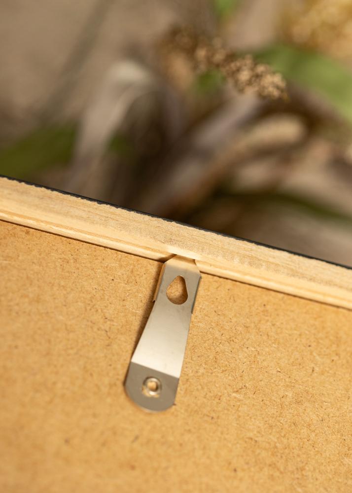 Kader Ares Walnuss 20x25 cm - Passe-partout wäiss 15x20 cm