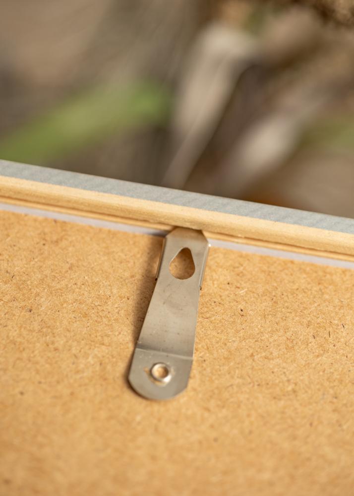 Kader Ares Sëlwer 24x30 cm - Passe-partout wäiss 7x9 inches