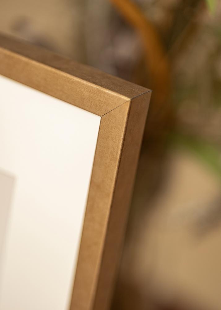 Kader Ares messing 40x50 cm - Passe-partout wäiss 29,7x42 cm