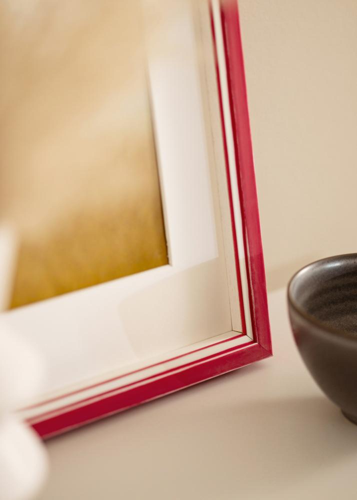 Kader Diana Rout 45x60 cm - Passe-partout wäiss 35x50 cm