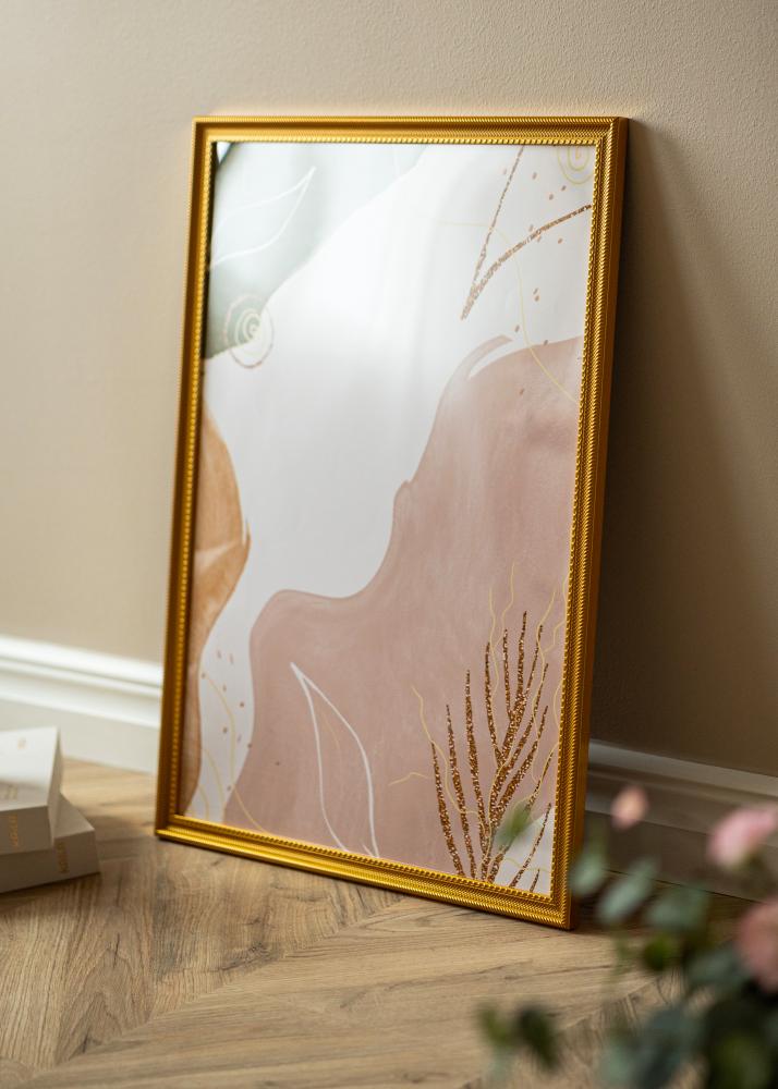 Kader Lattice Gull 50x70 cm - Passe-partout wäiss 16x24 inches