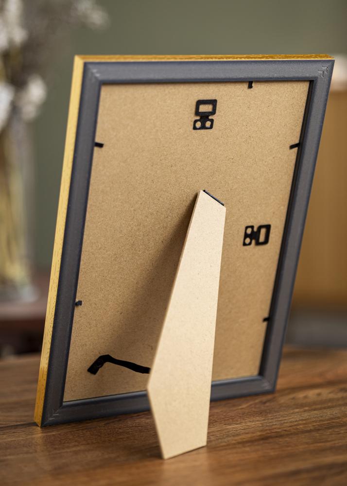 Kader Lattice Gull 20x30 cm - Passe-partout wäiss 15x21 cm