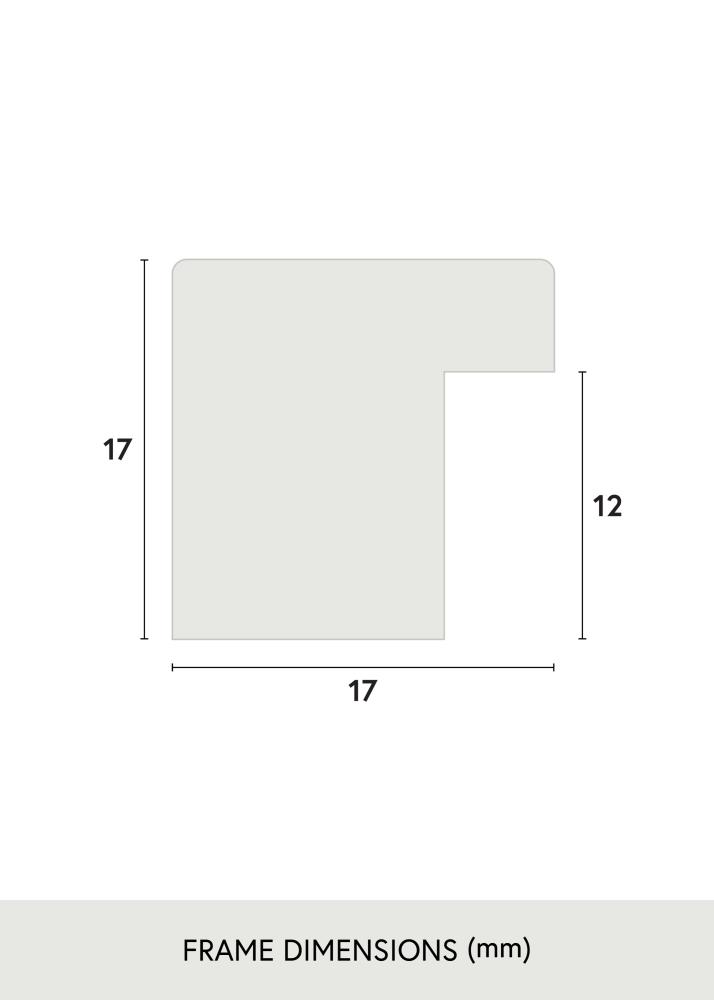 Cadre Kent Verre Acrylique Rouge 40x50 cm