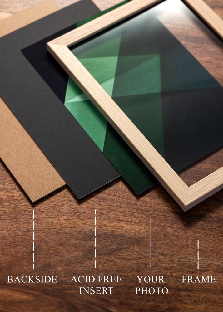 Sans acide Noir Insert - Sur mesure