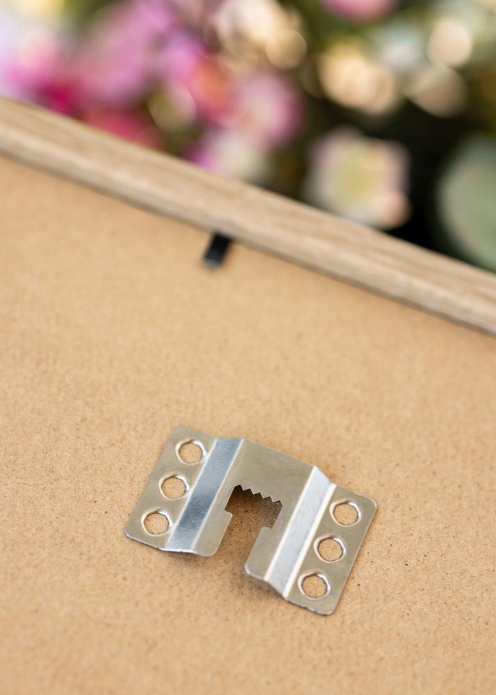 Cadre Trendy Verre Acrylique Chêne Massif 35x35 cm