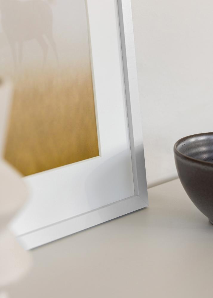 Cadre Trendy Verre Acrylique Blanc 21x29,7 cm (A4)