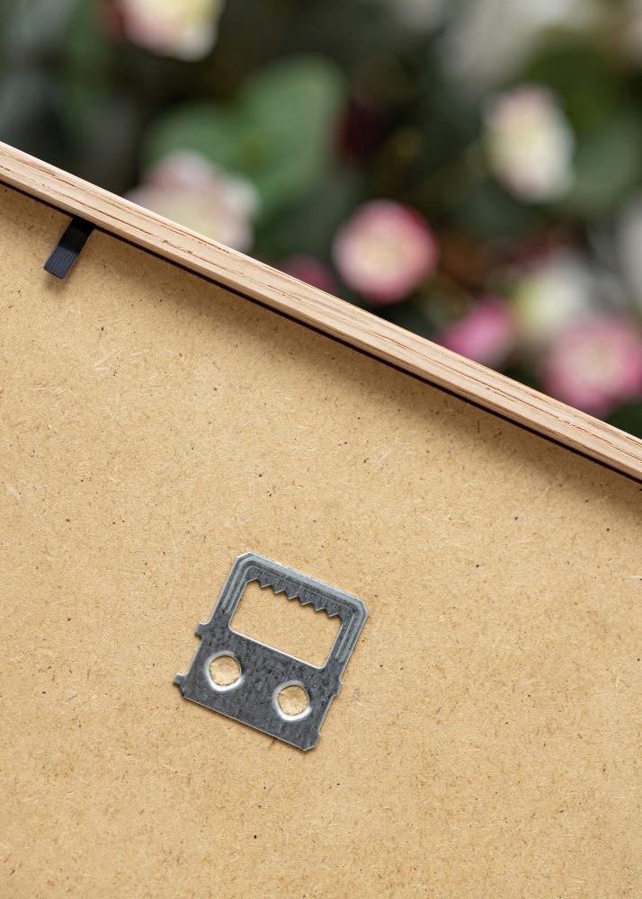 Cadre Mince Chêne Verre Acrylique 30x40 cm