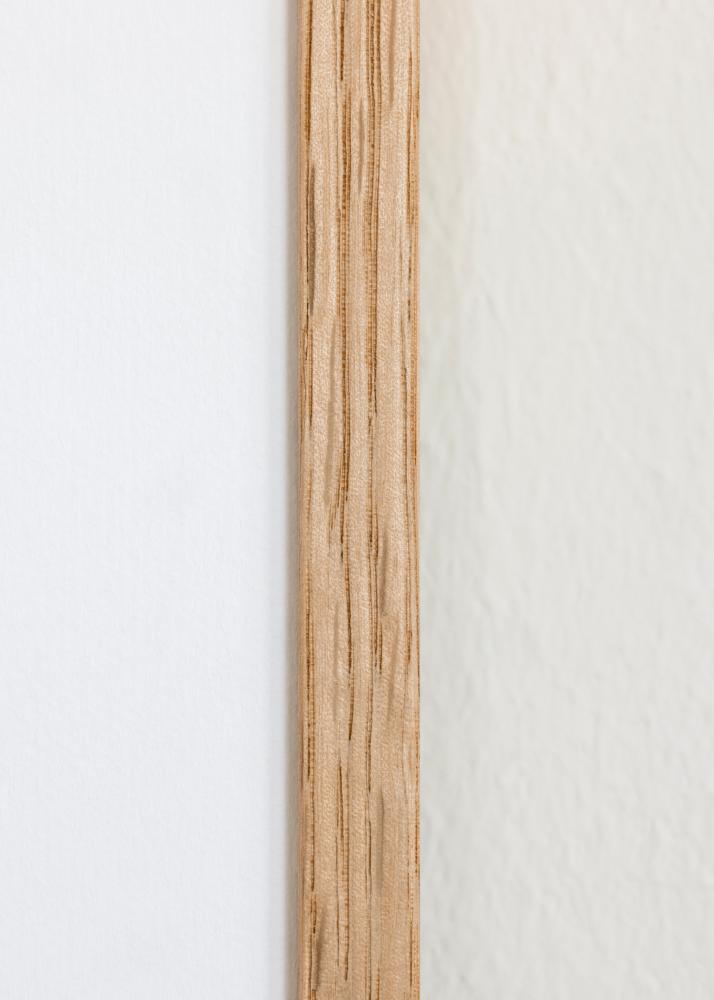 Cadre Mince Chêne Verre Acrylique 30x40 cm