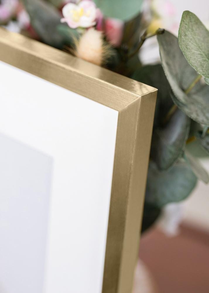 Cadre Trendy Verre Acrylique Or 21x29,7 cm (A4)