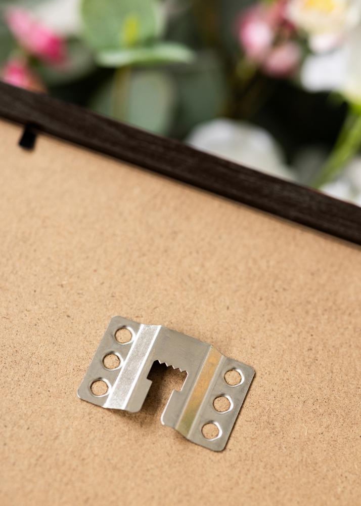 Cadre Trendy Verre Acrylique Noyer 30x30 cm