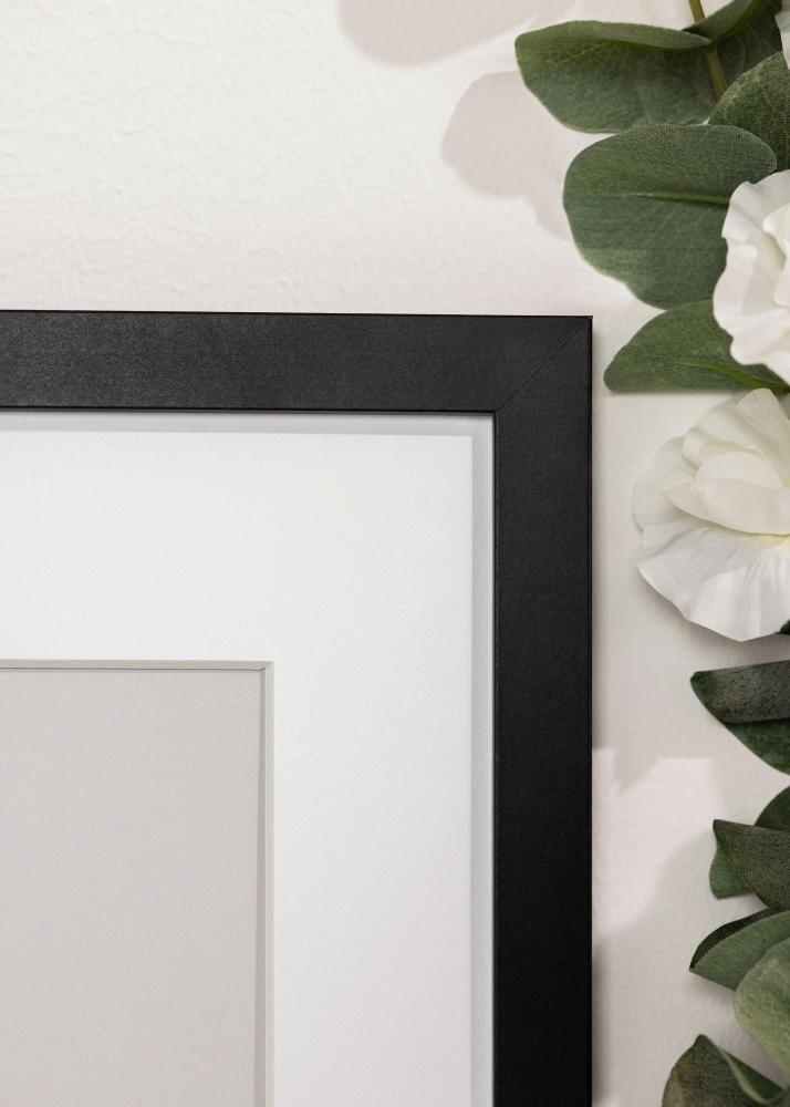 Cadre BGA Classic Verre Acrylique Noir 30x30 cm