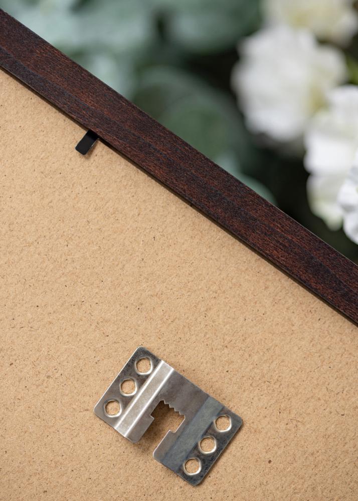 Cadre BGA Classic Verre Acrylique Noyer 50x75 cm