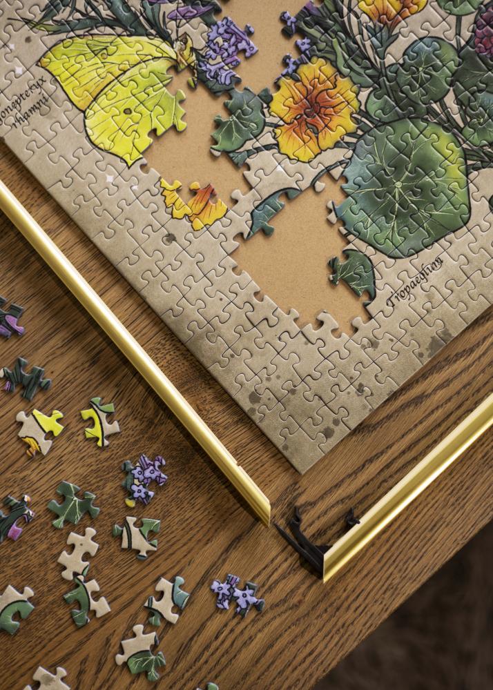 Cadre de puzzle Or 50x70 cm