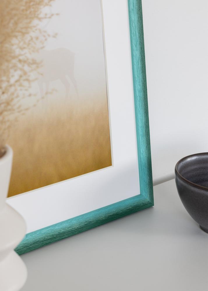 Cadre Cornwall Verre Acrylique Vert Foncé 70x100 cm