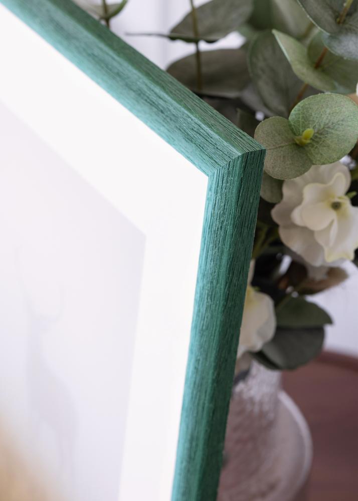 Cadre Cornwall Verre Acrylique Vert Foncé 70x100 cm