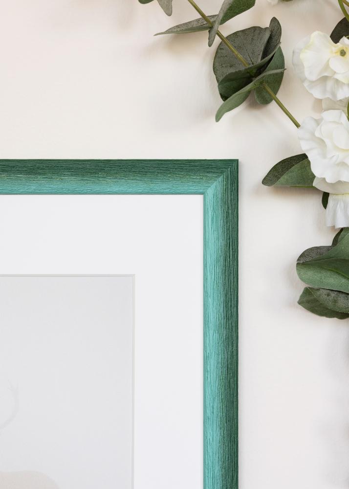 Cadre Cornwall Verre Acrylique Vert Foncé 70x100 cm