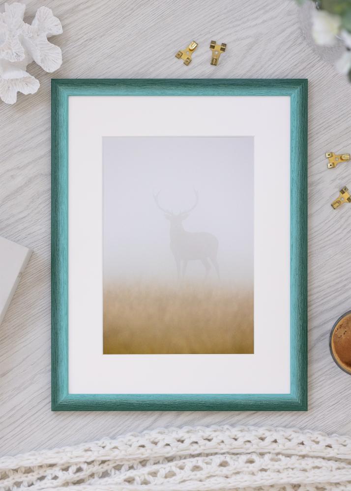 Cadre Cornwall Verre Acrylique Vert Foncé 70x100 cm