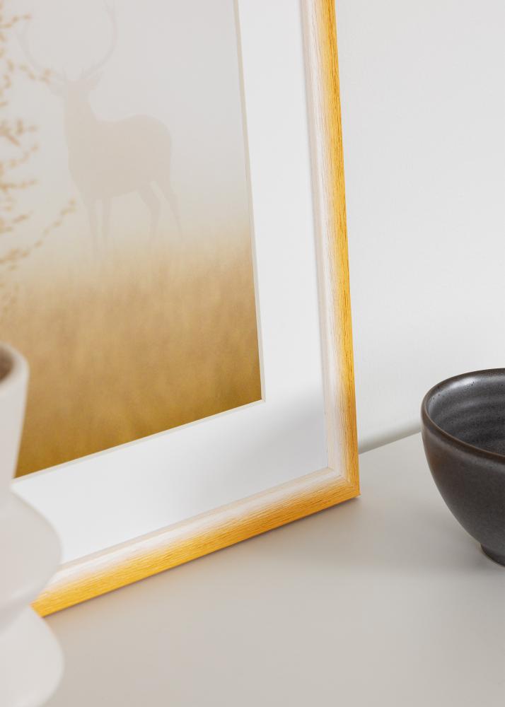 Cadre Cornwall Verre Acrylique Or 50x50 cm