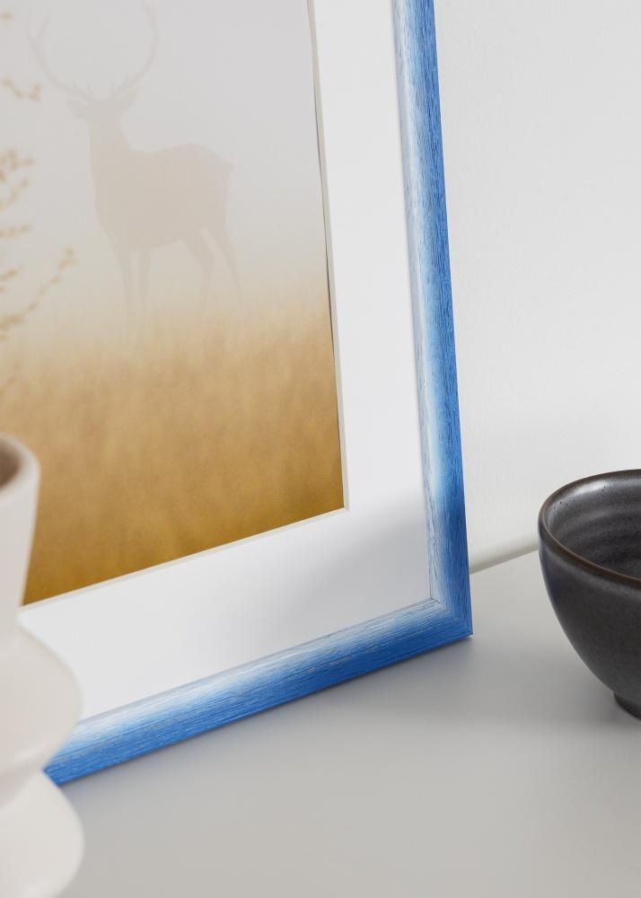 Cadre Cornwall Verre Acrylique Bleu 40x50 cm