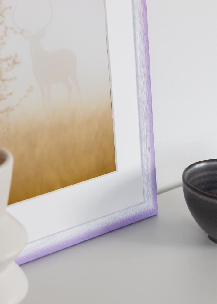 Cadre Cornwall Verre Acrylique Lilas Clair 40x50 cm