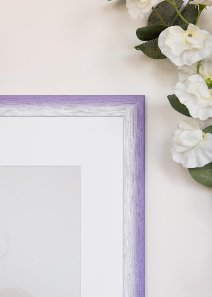 Cadre Cornwall Verre Acrylique Lilas Clair 40x50 cm