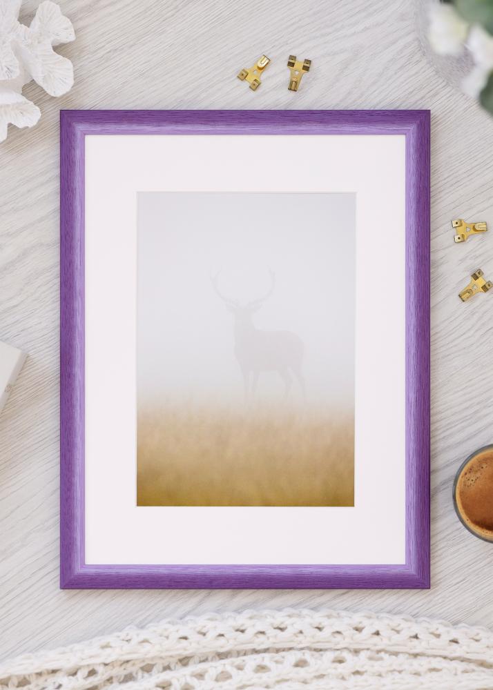 Cadre Cornwall Verre Acrylique Violet 40x50 cm