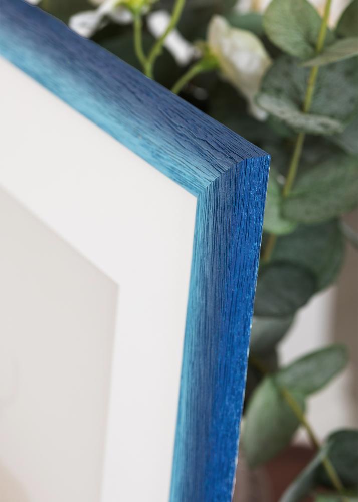 Cadre Cornwall Verre Acrylique Bleu Foncé 30x40 cm