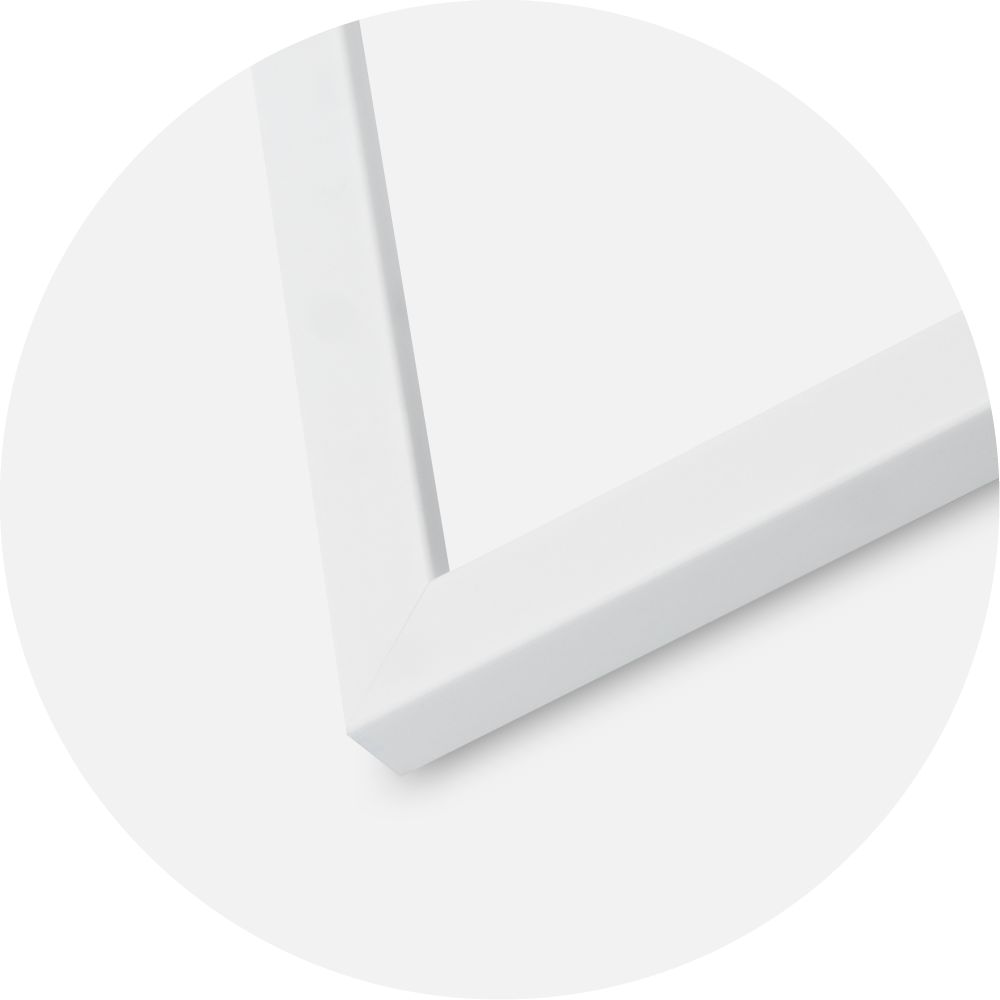 Cadre Oban Verre Acrylique Blanc 30x45 cm