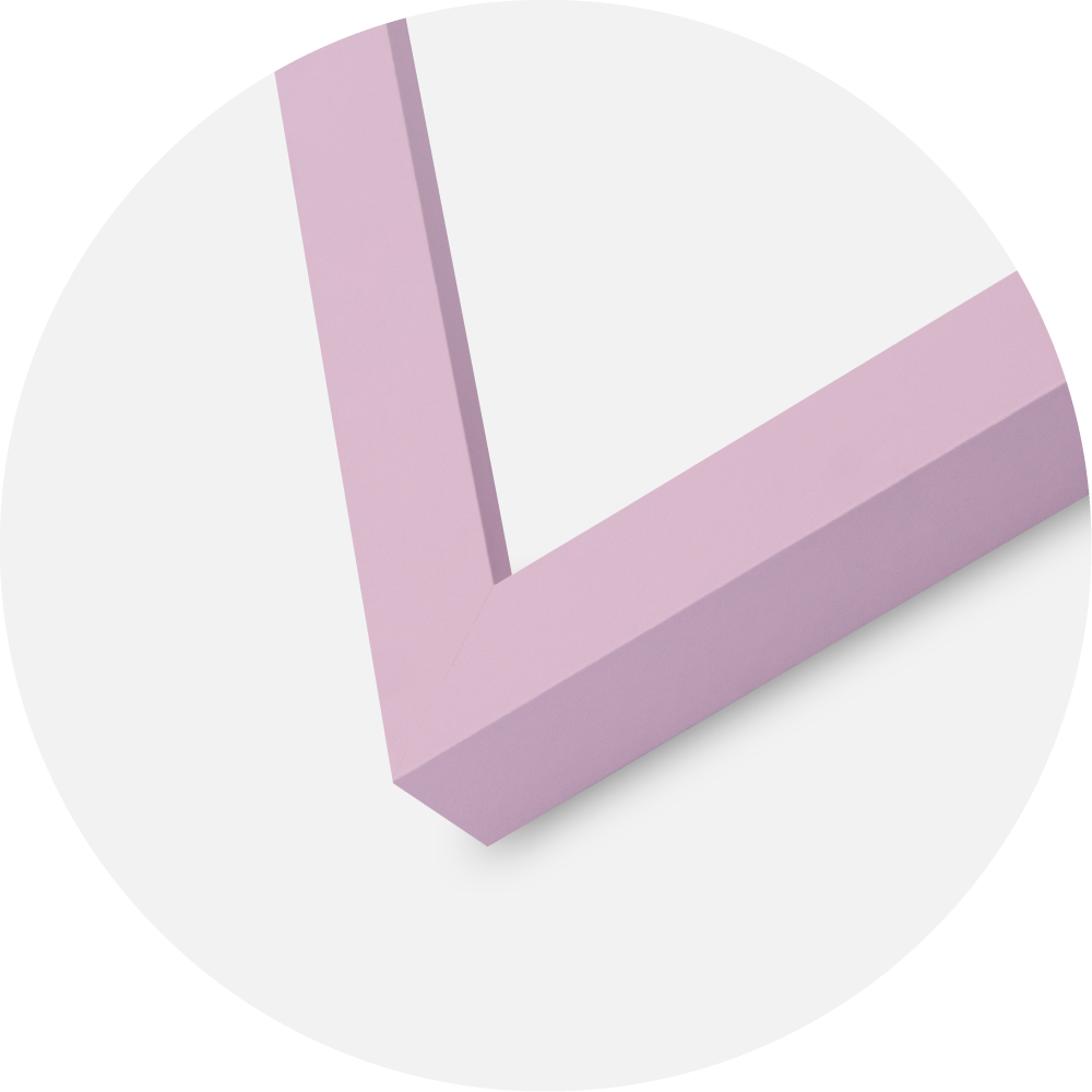 Cadre Selection Verre Acrylique Pink 40x40 cm