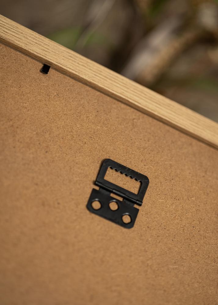 Kader Deco eich 70x70 cm - Passe-partout wäiss 24x24 inches