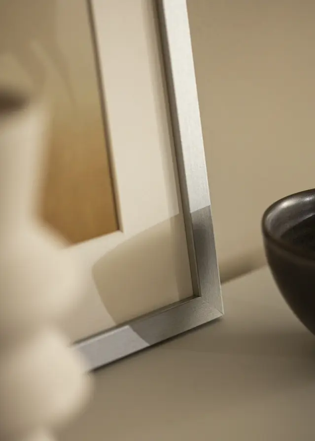 Cadre Selection Verre Acrylique Argent 50x100 cm