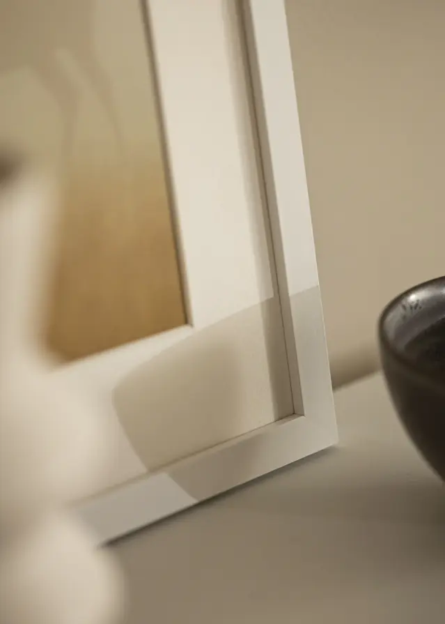 Cadre Selection Verre Acrylique Blanc 50x100 cm