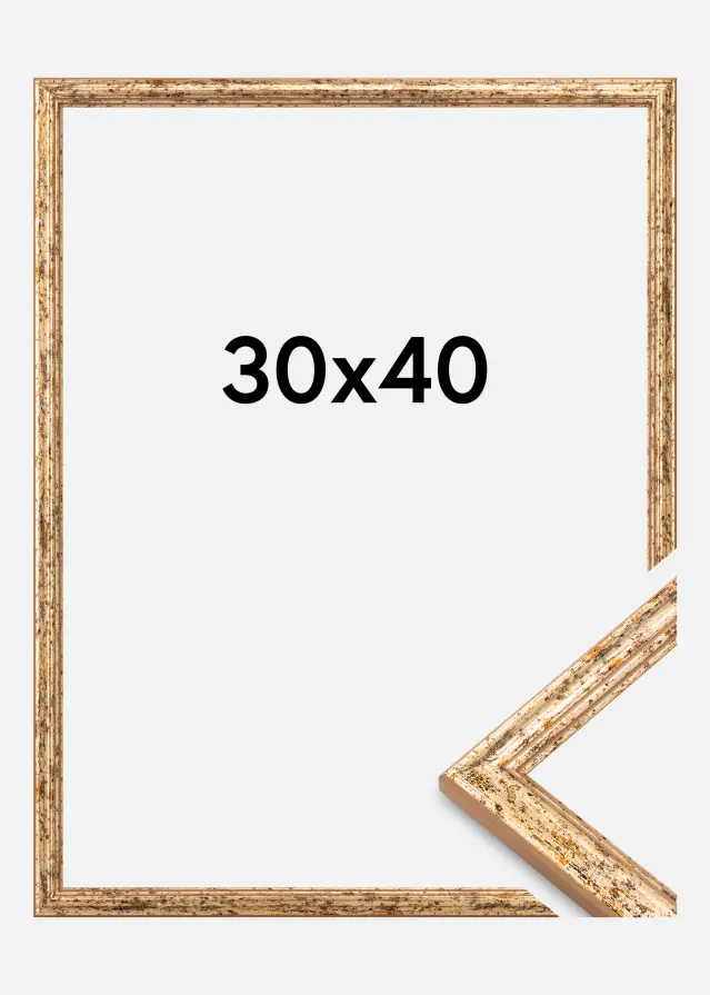 Cadre Claudia Verre acrylique Argent 30x40 cm