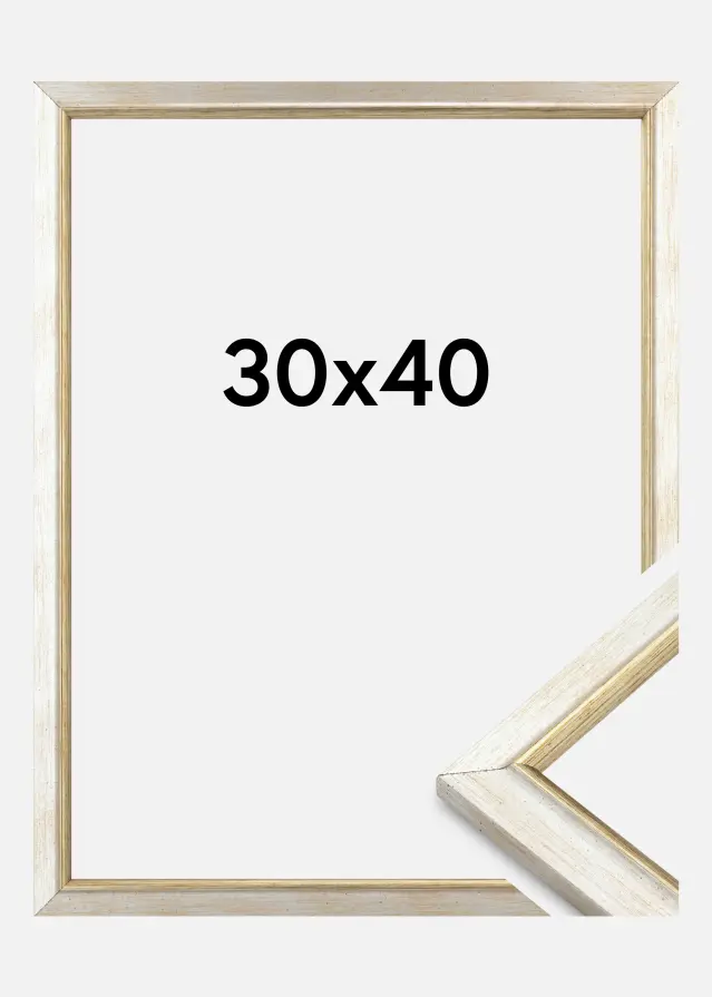 Cadre Marisa Verre acrylique Argent 30x40 cm