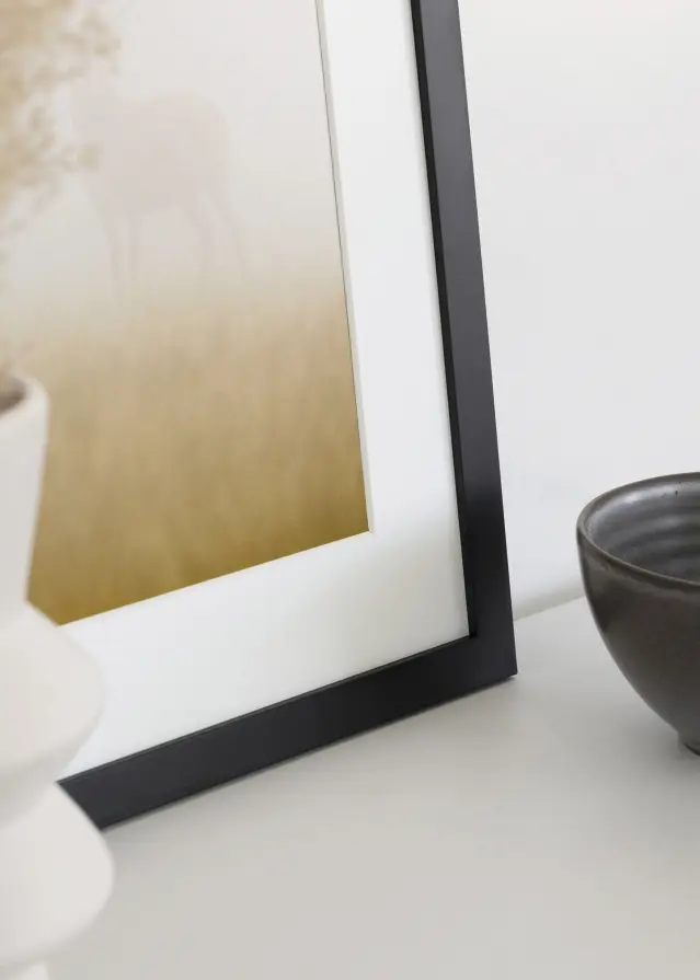 Cadre Jämtland Verre Acrylique Noir 25x33 cm