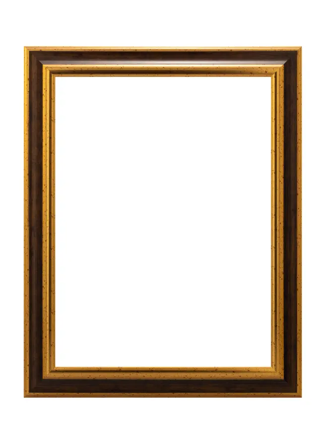 Cadre Aberystwyth Verre Acrylique Or 30x40 cm