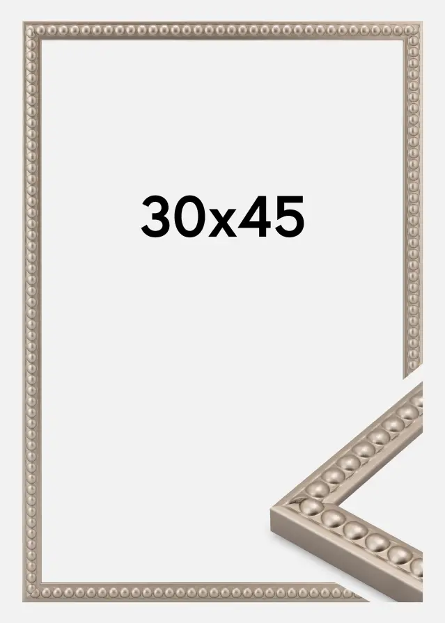 Cadre Perla Verre Acrylique Champagne 30x45 cm