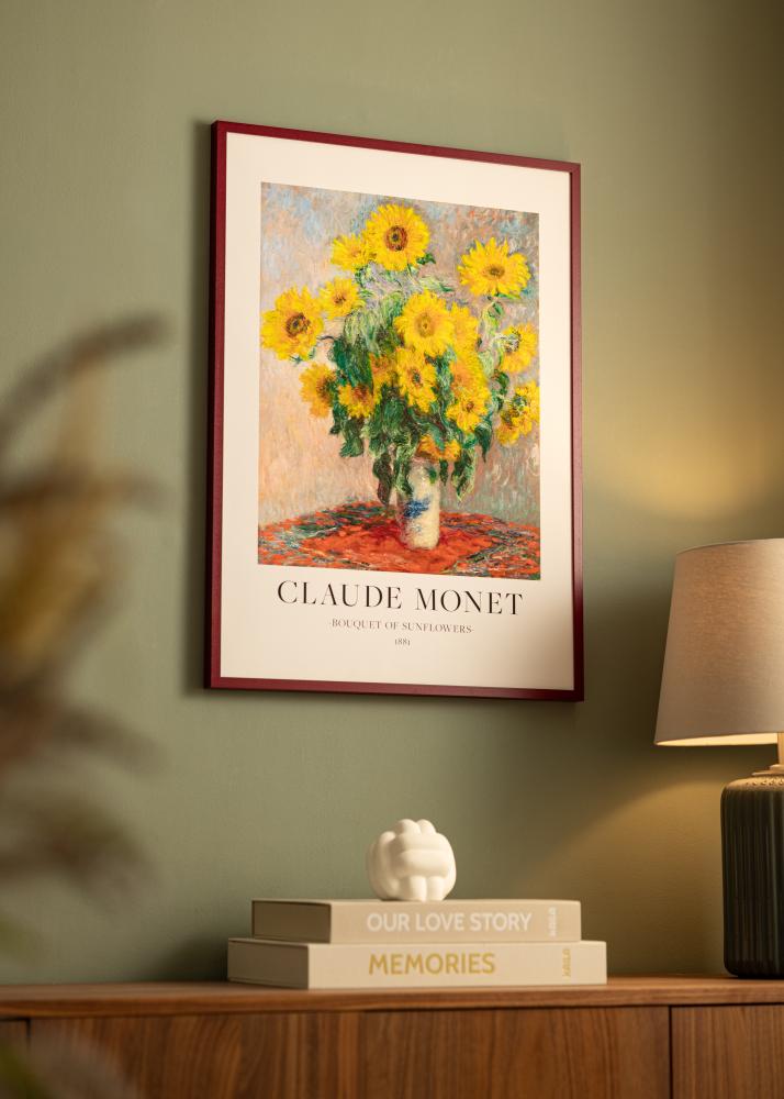 Colorful Verre acrylique Rouge 50x70 cm